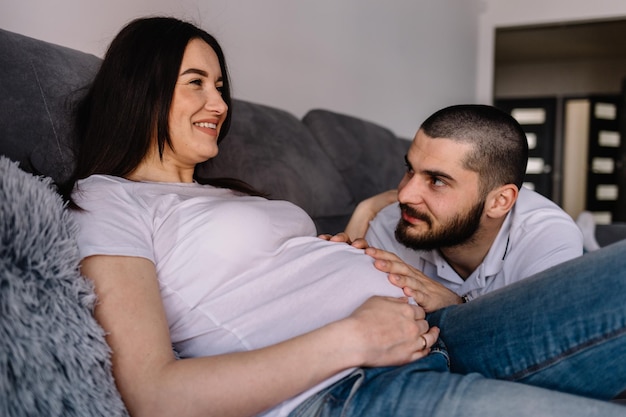 Relationship between husband and wife during pregnancy